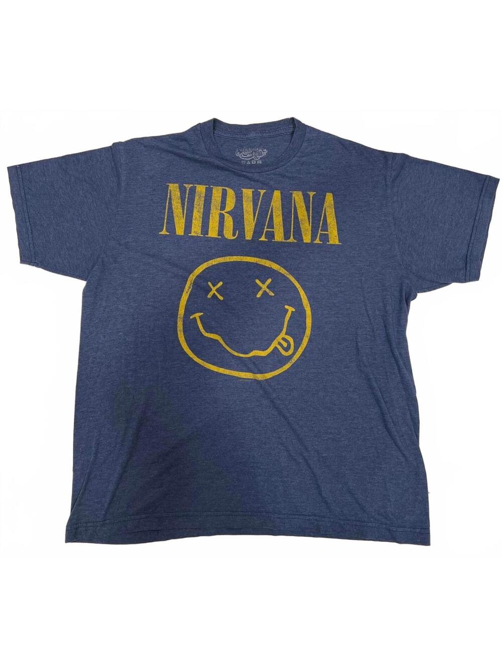 [2013] Six Fifty One x Nirvana Smiley Face Men's XL Band Tee
